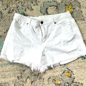 Aerie Daydream Denim Short White M